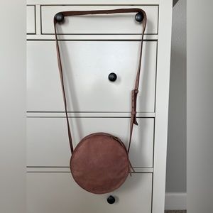 Madewell new with tags suede leather crossbody bag
